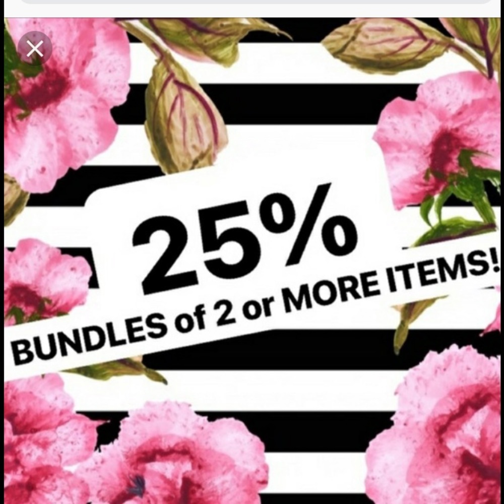 25% Bundles of 2 or more